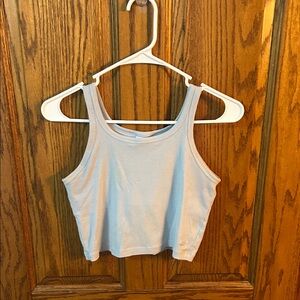 PINK Victoria's Secret Light Blue Tank Top